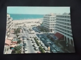 CPSM Canet  Plage St Nazaire En Roussillon Le Boulevard De La Mediterranée - Canet En Roussillon