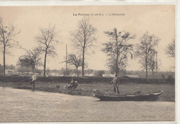 78   LE PERREUX / L ABREUVOIR   PECHEURS     /////    REF AVRIL 16 / BO.  78 L N - Le Perray En Yvelines