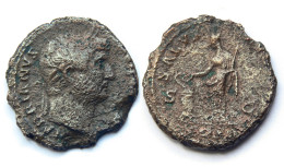 Hadrian (117-138) As, Rome 124-128 Ap. J.C. SALUS. Bronze - La Dinastia Antonina (96 / 192)
