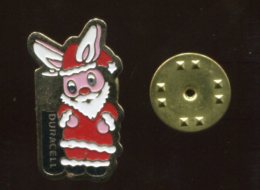 Pin´s - DURACELL Lapin Noel Pile - Weihnachten