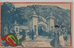 Fete Cantonale Des Chanteurs Vaudois Moudon 1905 - Moudon