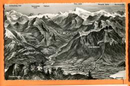 FAL-025  Stanserhorn, Panorama. Nicht Gelaufen - Stans