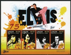 UNION GRENADINES ST. VINCENT SHEET ELVIS PRESLEY - Elvis Presley