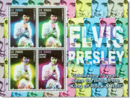 SIERRA LEONE SHEET ELVIS PRESLEY - Elvis Presley