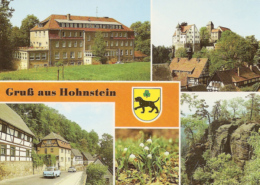 Hohnstein - Mehrbildkarte 1 - Hohnstein (Saechs. Schweiz)