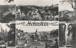 Hohnstein - S/w Mehrbildkarte 3 - Hohnstein (Sächs. Schweiz)