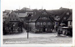 Hohnstein - S/w Ortsansicht 1 - Hohnstein (Saechs. Schweiz)