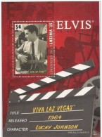 VINCENT GRENADINES SHEET ELVIS PRESLEY SINGERS ACTORS CINEMA MUSIC - Elvis Presley