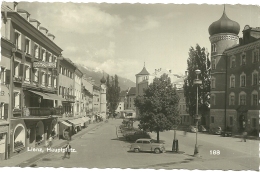 AUSTRIA  LIENZ  Hauptplatz  Hotel Traube  Auto Car VW Kafer - Lienz