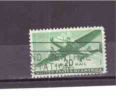 PA 30  OBL  Y&T   Bi-Moteur "Avions"  « ETATS UNIS D’AMERIQUE »   58/38 - 2a. 1941-1960 Usados