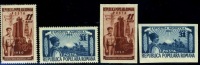 1951 Industrial And Agricultural Technology Exhibition,Romania,Mi.125 2A-1253A;1252B-1253B,MNH - Neufs