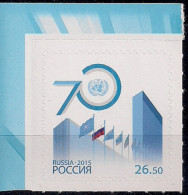 2015 Russland Mi. 2216 **MNH   70 Jahre Vereinte Nationen (UNO). - Ungebraucht