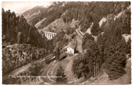 Höllental Schwarzwald - S/w Mit Ravennabrücke 1 - Höllental