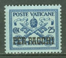 POSTE VATICANE -  PACCHI POSTALI 1931: YT 4 / Ss 4, * MH - FREE SHIPPING ABOVE 10 EURO - Paquetes Postales