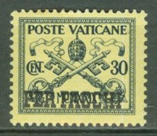 POSTE VATICANE -  PACCHI POSTALI 1931: YT 5 / Ss 5, * MH - FREE SHIPPING ABOVE 10 EURO - Paquetes Postales