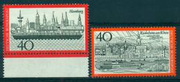 GERMANIA 1973 VEDUTE DI CITTA' MNH** LUSSO - Other & Unclassified