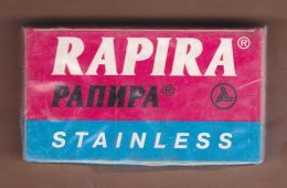 AC - RAPIRA BLADES # 3 SHAVING RAZOR BLADES 5 BLADES IN UNOPENED BOX - Rasierklingen