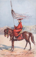 TIBET - CPA - A Lama Standard Bearer - Oilette - TBE - Tibet