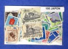 JAPON 100 TIMBRES DIFFERENTS OBLITERES - Collections, Lots & Series