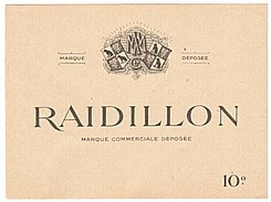 ETIQUETTE - VIN - RAIDILLON - GENEVE - - Vino Blanco