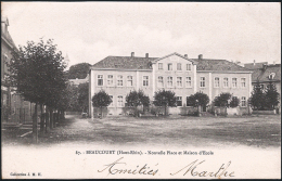 90 . BEAUCOURT . Nouvelle Place Et Maison D Ecole - Beaucourt