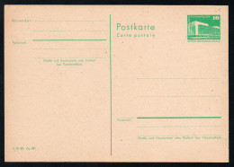 2409 - Alte Ganzsache - DDR Berlin Palast Der Republik - N. Gel - Cartes Postales - Neuves