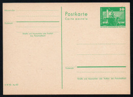 2411 - Alte Ganzsache - DDR Berlin Rathausstraße - N. Gel - Cartes Postales - Neuves