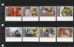 Gibraltar 2015 - Fire And Rescue Service 150th Anniversary Stamp Set Mnh - Gibraltar