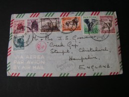 == South Africa,  Cv , 1959 To England - Covers & Documents