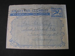 == SA Air Letter 1952 - Poste Aérienne