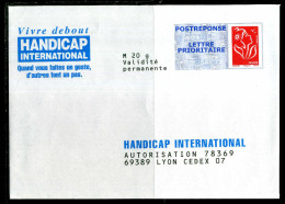 PAP Lamouche " HANDICAP INTERNATIONAL " Port Payé Par 07P399 NEUF ** - Prêts-à-poster:Answer/Lamouche