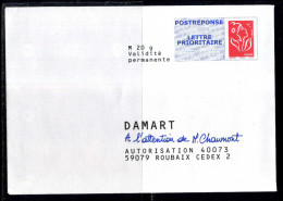 PAP Lamouche " DAMART " Port Payé Par 07P722 NEUF ** - Prêts-à-poster: Réponse /Lamouche