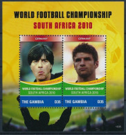 GAMBIA SHEET SOCCER FOOTBALL FUTBOL WORLD CUP SOUTH AFRICA 2010 SPORTS DEPORTES - 2010 – Zuid-Afrika