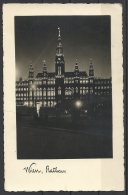 Austria, Vienna, Rathaus By Night, German Stamps, Two Special Cancellation, Wiener Messe, 1939. - Vienna Center