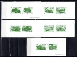 5 Gravures Officielles De 2003 N° YT BF 63  " VEHICULES UTILITAIRES ET GRANDE ECHELLE " En Parfait état. - Altri (Terra)