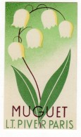 CARTES MUGUET   LT PIVER - Produits De Beauté