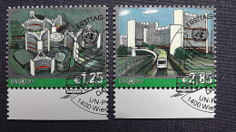 UNO-Wien 689/0 Oo/used, UNO-Gebäude - Gebruikt