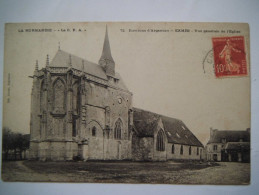 EXMES Vue Générale De L'église - Exmes