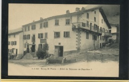 CPA:  VS - BOURG SAINT PIERRE - HOTEL DU DÉJEUNER DE NAPOLÉON Ier - Bourg-Saint-Pierre 