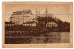 Pinsk  [Belarus] Postcard Blick Auf Das Kloster (219) - Belarus