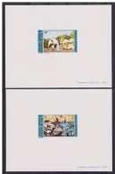 AFARS ET ISSAS  EPREUVE/PROOF  ANIMAUX  PAYSAGES  YVERT N°381/2   Réf 2170 - Altri & Non Classificati