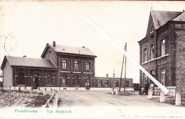 PONDROME - La Station  -  Superbe Carte Circulée 1905 - Beauraing