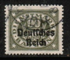 BAVARIA  Scott # O 63 VF USED - Dienstmarken