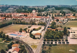 38 // SAINT JEAN DE BOURNAY,  Vue Générale Aérienne   CPSM  / STADE - Saint-Jean-de-Bournay