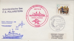 Germany 1985 Polarstern / Grönlandische See Cover (29540) - Autres & Non Classés