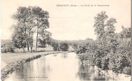 CPA - Dept 27 - SERQUIGNY - Les Bords De La CHARENTONNE - Serquigny