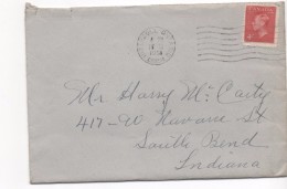 3010    Carta  Ingersoll Ontario 1951 Canada - Lettres & Documents