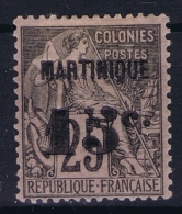 Martinique:  Yv Nr  17 MH/* Falz/ Charniere - Neufs