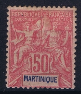 Martinique:  Yv Nr 41 MH/* Falz/ Charniere - Unused Stamps