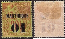 Martinique 1888-91 -  Timbre Des Colonies Françaises De 1881 - Neuf* MH - Yvert Et Tellier N° 3 - Neufs